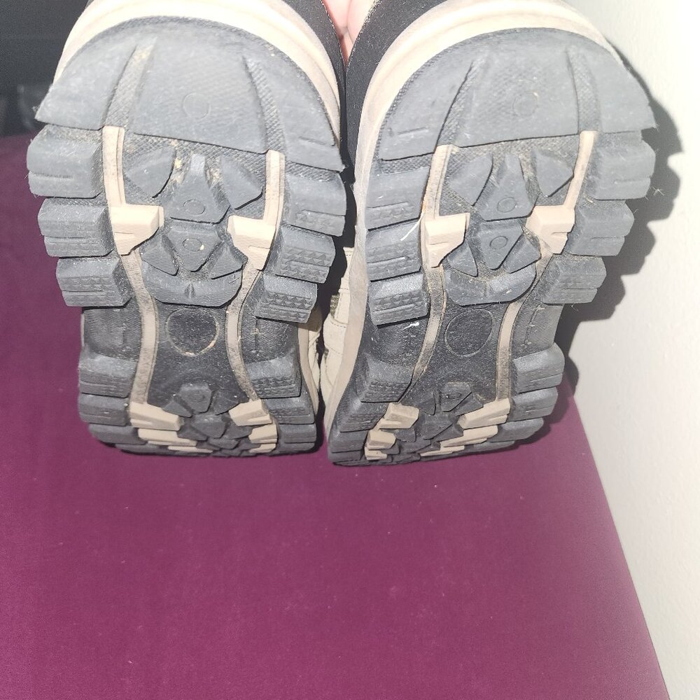 Womens Tan And Light Blue Cushionaire Brig Hiking Boot Size 10 - Picture 8 of 10